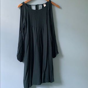 Greenish Blue cold shoulder dress size S